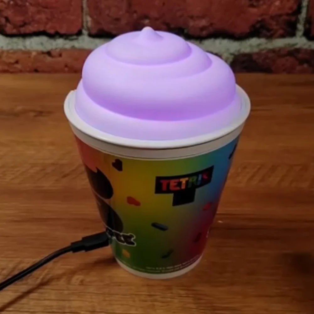 Tetris Slurpee NIB Portable Gaming System - White